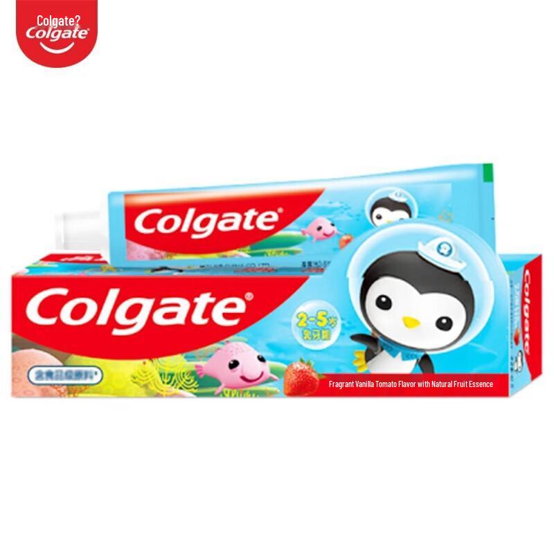 Colgate Kids Toothpaste, Ocean Strawberry, 40g X 5-Pack