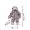 Hochabsorbierendes Chenille-Handtuch Tier-Reinigungstücher mit Schlaufe für Küche, Bad, Vorschule, Reisen, Babyparty-Geschenk
