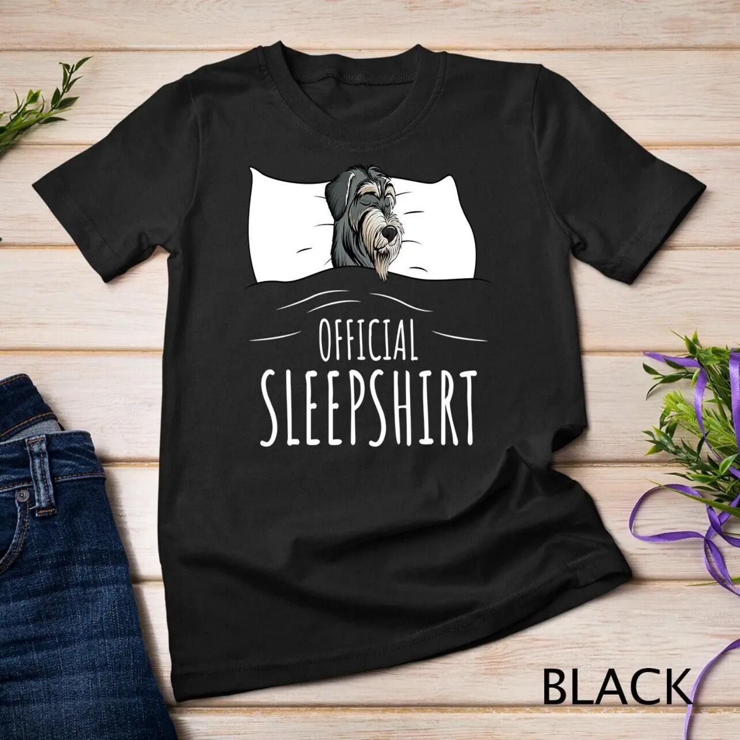 

Miniature Schnauzer Pajama Official T shirt S