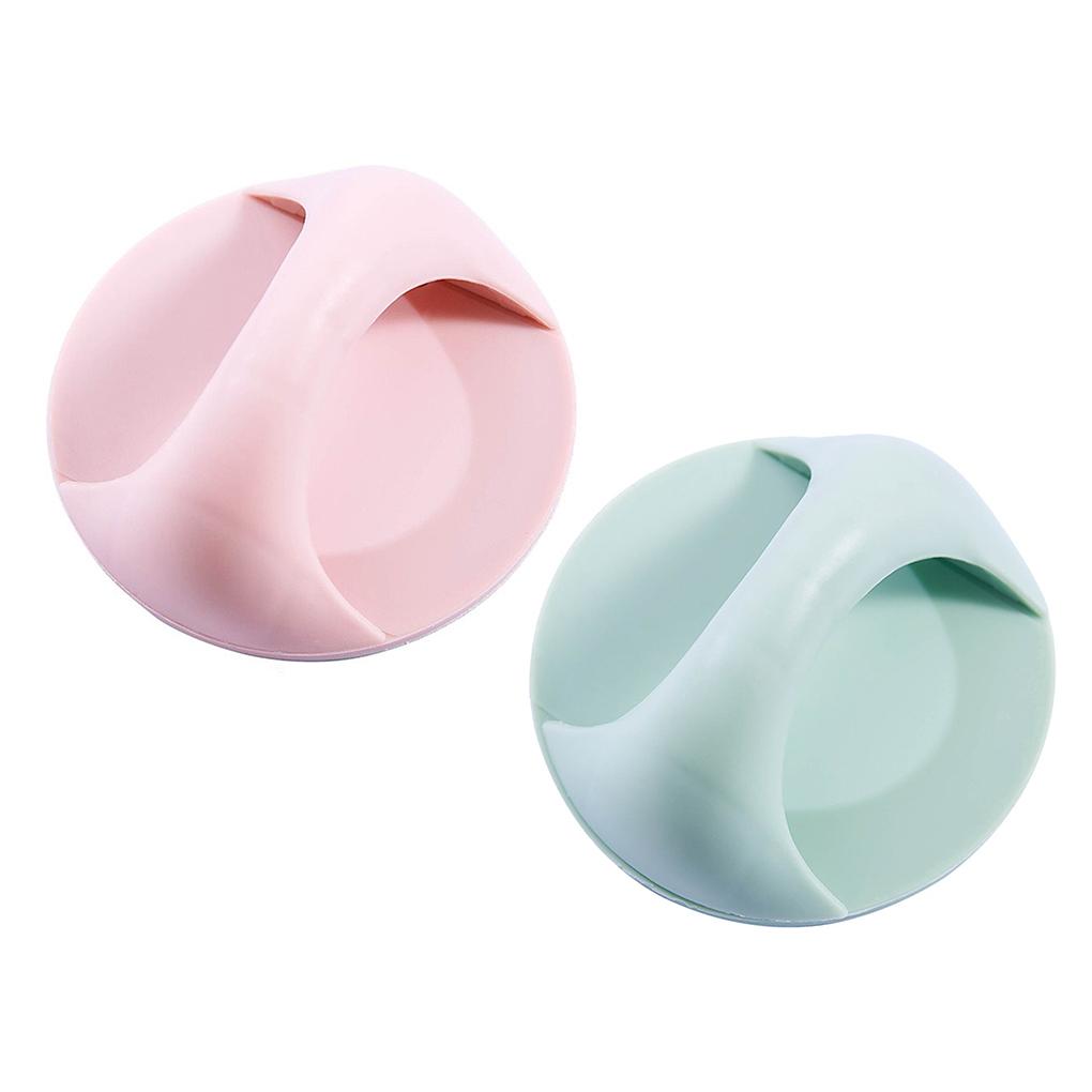 2Pc Self Adhesive Door Pull Handle Cabinet Cupboard Drawer Handle Useful Helper