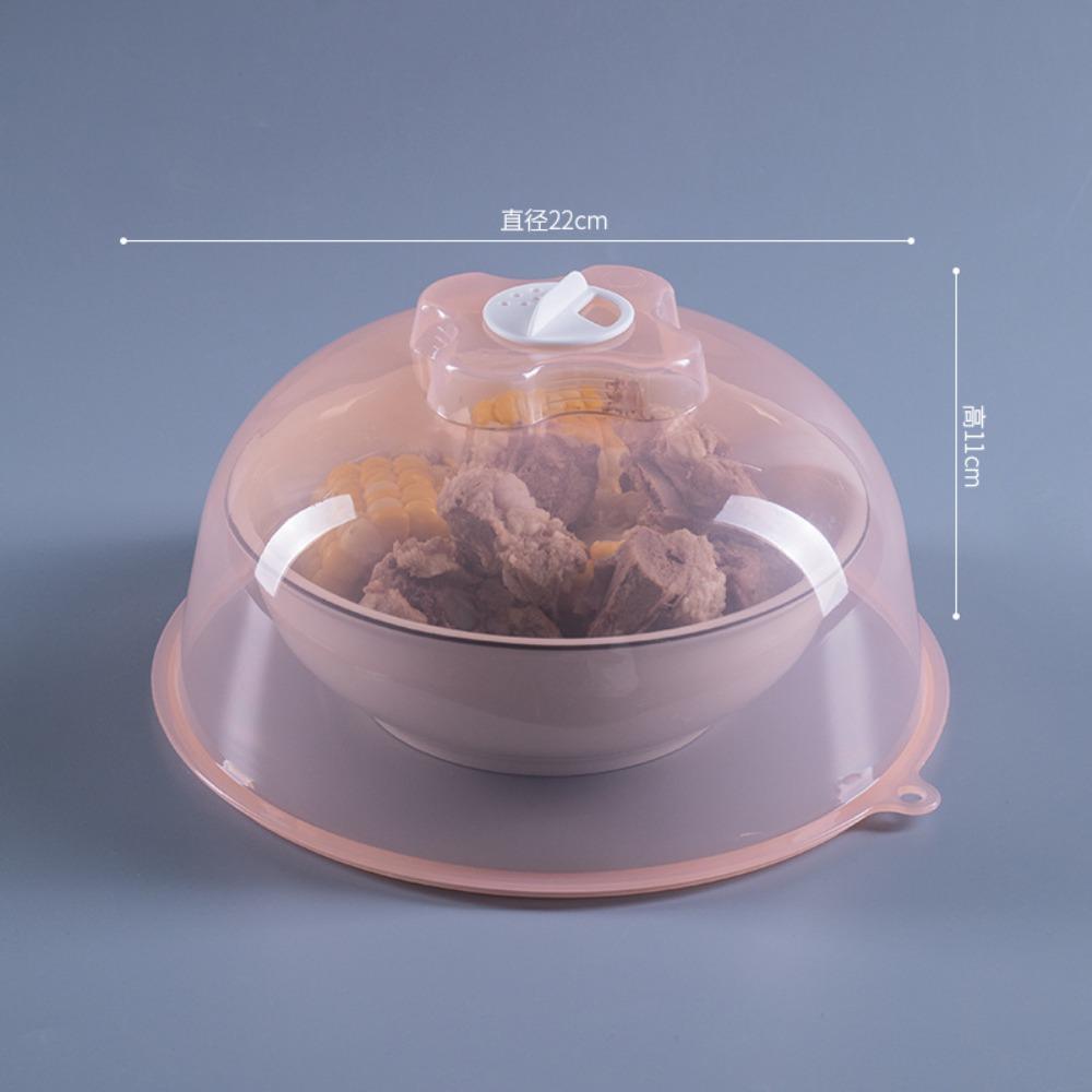 

Durable Transparent Heating Lid Thickened Reusable Insulation Cover Easy Clean Protect Fresh Dust Proof Cover Home Kitchen