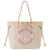 LOUIS VUITTON NEVERFULL Coated Canvas With Artificial Leather Tote Portable Shoulder Bags Regular Women's Nude M29483