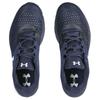 Under Armour Charged Rebel Comfortable Fabric Synthetic Leather Low Top Running Shoes Men Sneakers Blue 1298553-401