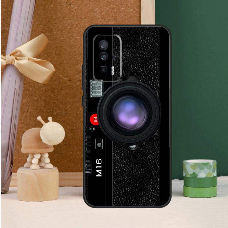 Vintage Camera For POCO X6 Pro M6 X3 X5 F3 F5 M5s Cover For Xiaomi 13T 12T 11T 14 Pro 12 13 Lite Case