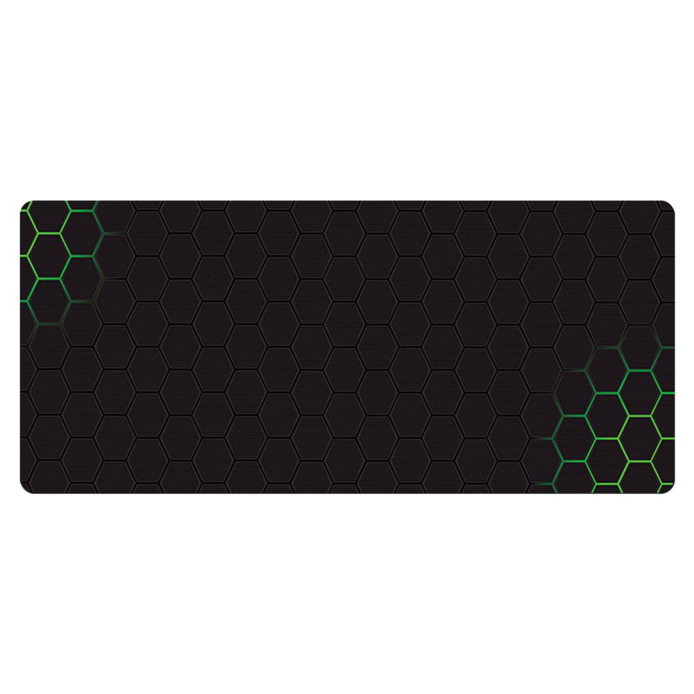 300x700x2mm Large Mouse Pad Honeycomb Pattern Anti-skid Rubber Desktop Mat