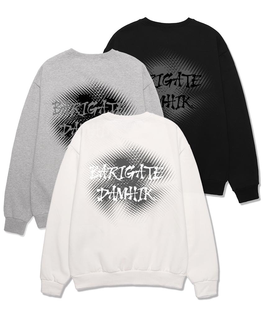 Baligeiteu Fight Damhik Oversized Sweatshirt (Bls018) White (B Type)