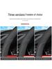 Compatible Leather Steering Wheel Cover for Honda Civic Generations 8-11, No Sewing Required, Slim Design.