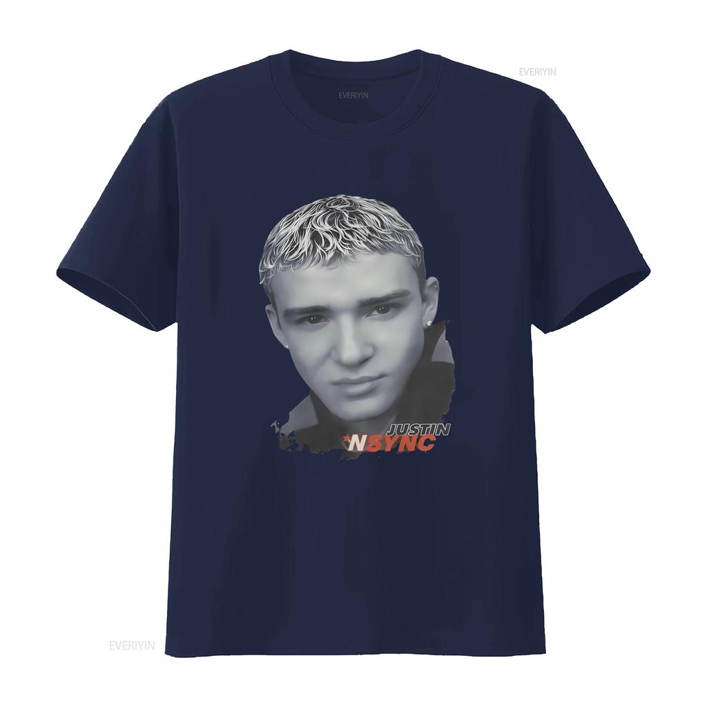 Nsync Justin Timberlake White Cotton T Shirt For Unisex And Unisex All Sizes Available Vintage Casual Stylish Versatile