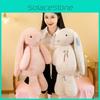 Cute Plush Rabbit Toy Long Eared Bunny Stuffed Animal Doll Kids Gifts Decor