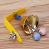 Parrot Bell Toys Birds Chewing Hanging Cage Bite Accessories Parakeet Beads Play Parrotlet Enrichment Toys  Pet Bird Supplies