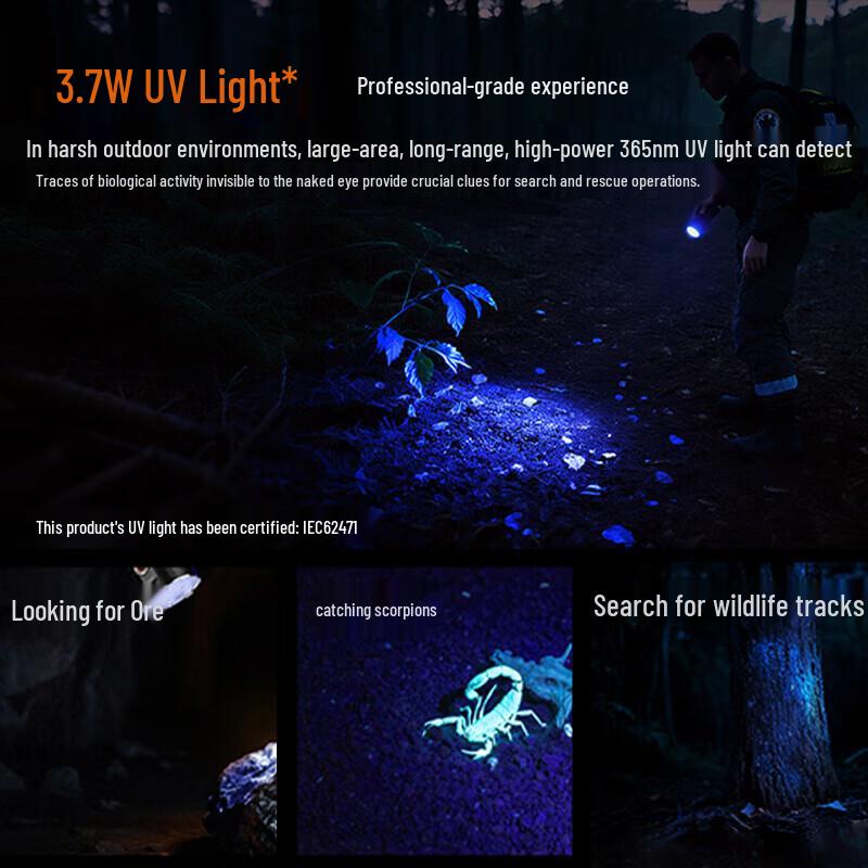 FENIX LR35R Pro 10000 Lumen Ultra-Bright Searchlight