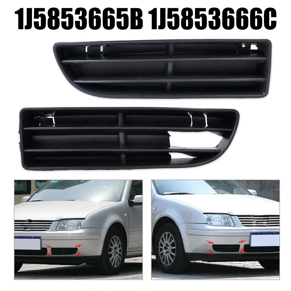 Unterer Stoßstangen-Kühlergrill für Bora MK4 Modelle 1999 2004 OEM-Teile 1J5853665B 1J5853666C Zuverlässiger Kunststoff-Luftleitblechgrill