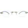 Lightweight Reading Senior Super Soft Frame [NB] Glasses, Glasses, Rimless, Elastic, (+1.50)