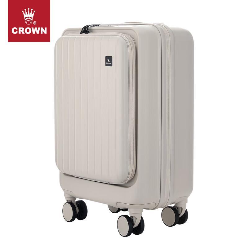 CROWN C-F5502H Hardside Spinner Luggage 20 inches
