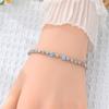 New 925 Silver Minimalist Star Zircon Bracelet Fit Fashion Women Birthday Party Jewelry Gift