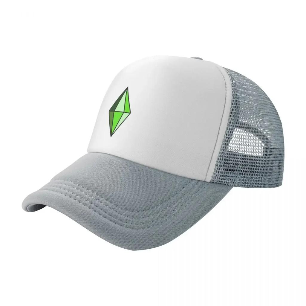 Cappellino da baseball The Sims Plumbob con cappuccio Protezione solare Cappello invernale Donna 2025 Uomo
