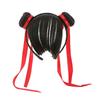 Adjustable Nezha Headband for Cats Dog Festival Pet Costume Hairhoop Funny Hair Bun Pet Headpiece for Halloween Party