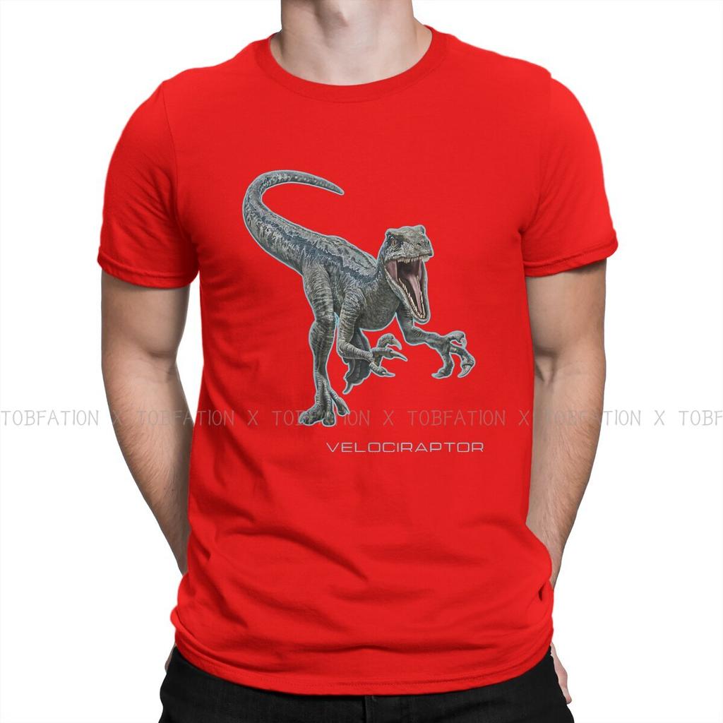 Jurassic Park Dinosaurs Film Man TShirt Velociraptor Fashion T Shirt Harajuku Sweatshirts Hipster