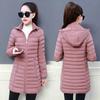 Women's Winter Pure Color Simple Jacket Commuting Temperament Coat