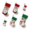 Christmas Socks Christmas Candy Stockings Christmas Tree Pendant Santa Snowman Gift Bag Christmas Decorations