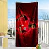 Man Player Celebration Beach Towel Soft Durable Quick-Dry Comfortable Lightweight