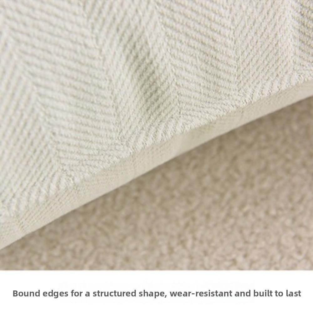 New Elegant Style Chenille Cushion Covers 18inch Square Solid Color Throw Pillowcase Soft Polyester Pillow Cases Bedroom Decor