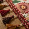 Vintage Floral Table Runner - Printed Bohemian Tablecloth for Dining Cabinets & Coffee Tables