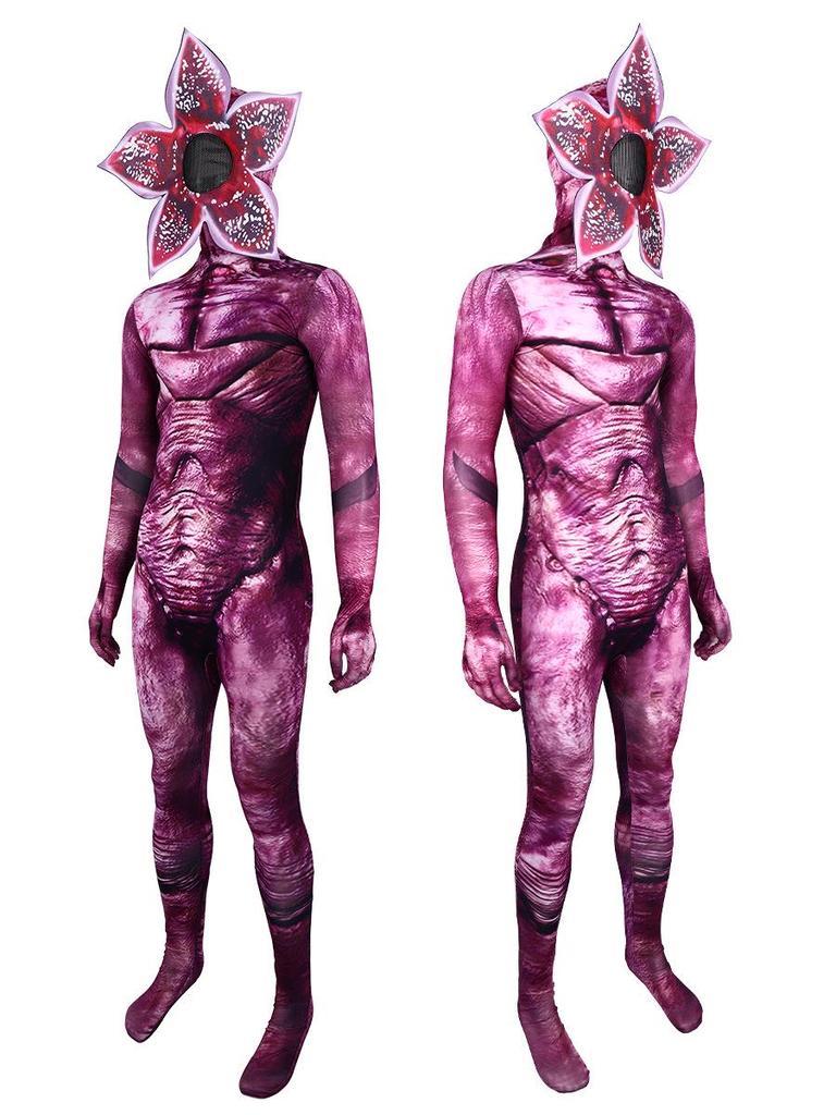Stranger Things Man-Eating Plant Halloween Cosplay Jumpsuit