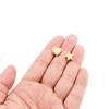 5Pcs 6/8/10mm Stainless Steel Star Beads Heart Spacer Beads DIY Jewelry Making Bracelet Women Exquisite Necklace Findings
