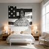 1Pc A-Asap Rocky American Flag Tapestry, Hip Hop Wall Decor, Vibrant Design For Living Room Bedroom Dorm Office, Rap Music Lover