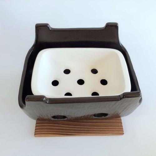 [KaKa Department Store] Bankoyaki Square Skewers, Black Charcoal Grill (Small), with Grill, Yakiniku Stove, BBQ, 25-15