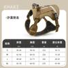 Big Dog Tactical Harness Outdoor Anti-breakaway Lightweight Medium and Large Dog Harness Walking Dog Reflective Dog Leash