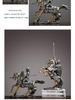 Nordic Luxury Knight and Horse Ornament: Elegant Chinese Style Decor for Living Room or Office