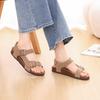 Fashion Shevalues Summer Women's Sandals With Arch Support Classic Casual Female Slides Slip On Fashion Slippers With Adjustable Buckle