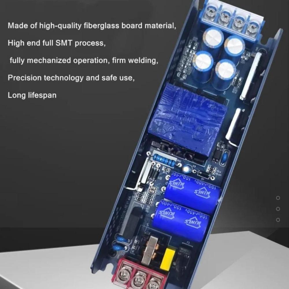 12V 24V LED napájecí zdroj 45W 60W 100W 200W 300W 400W Ultra tenký měnič AC/DC měnič LED Transformátor pro osvětlení LED pásků