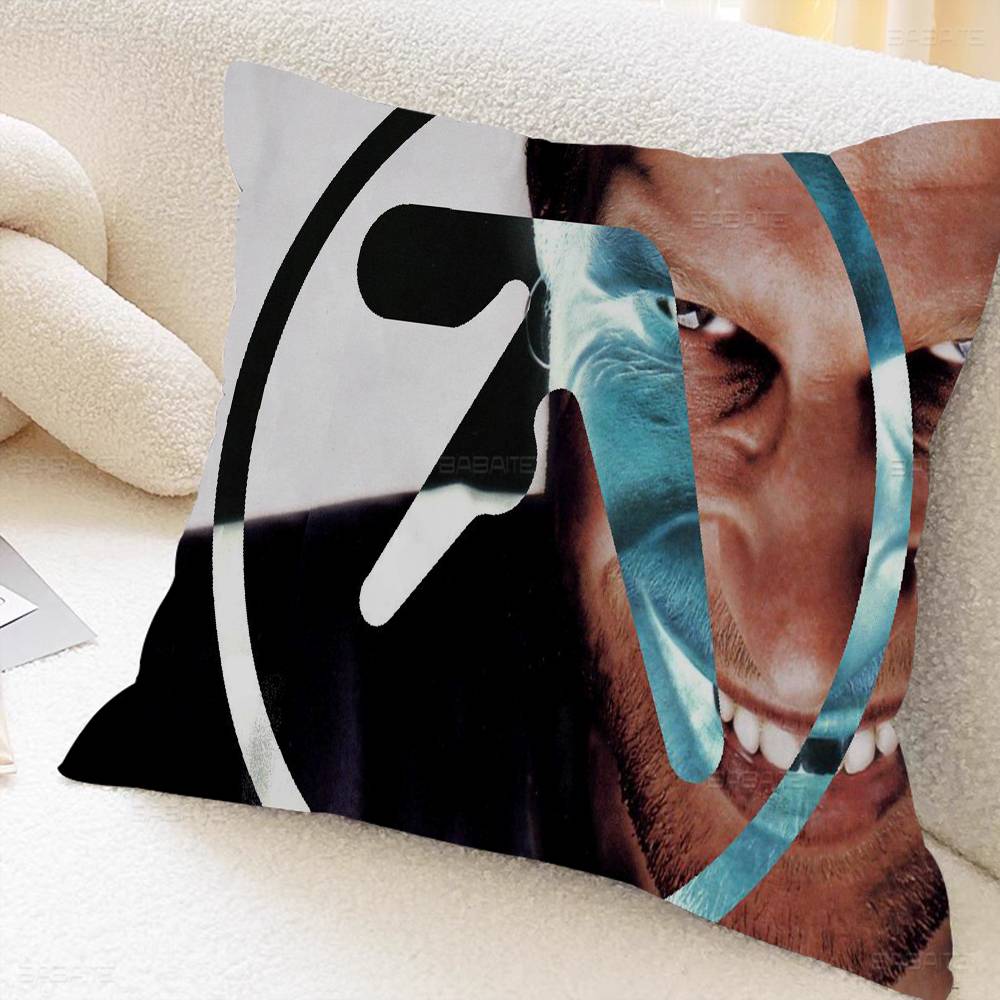 Aphex Twin 45*45см Наволочка Декоративная Наволочка для Подушки Домашняя Наволочка для Подушки на Диван 12x12Inch