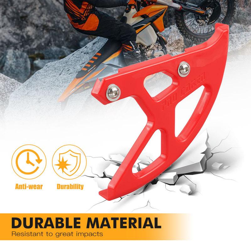 NICECNC Rear Brake Disc Cover For Honda CRF250R CRF450R CRF250X CRF450X CRF250RX CRF450RX 2002-2022 CRF450L CR125R CF250R