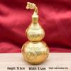 Premium Brass Faucet Gourd Decoration: Four Divine Beasts Wealth-Attracting Copper Ornament for Home, Office, or Entryway Decor