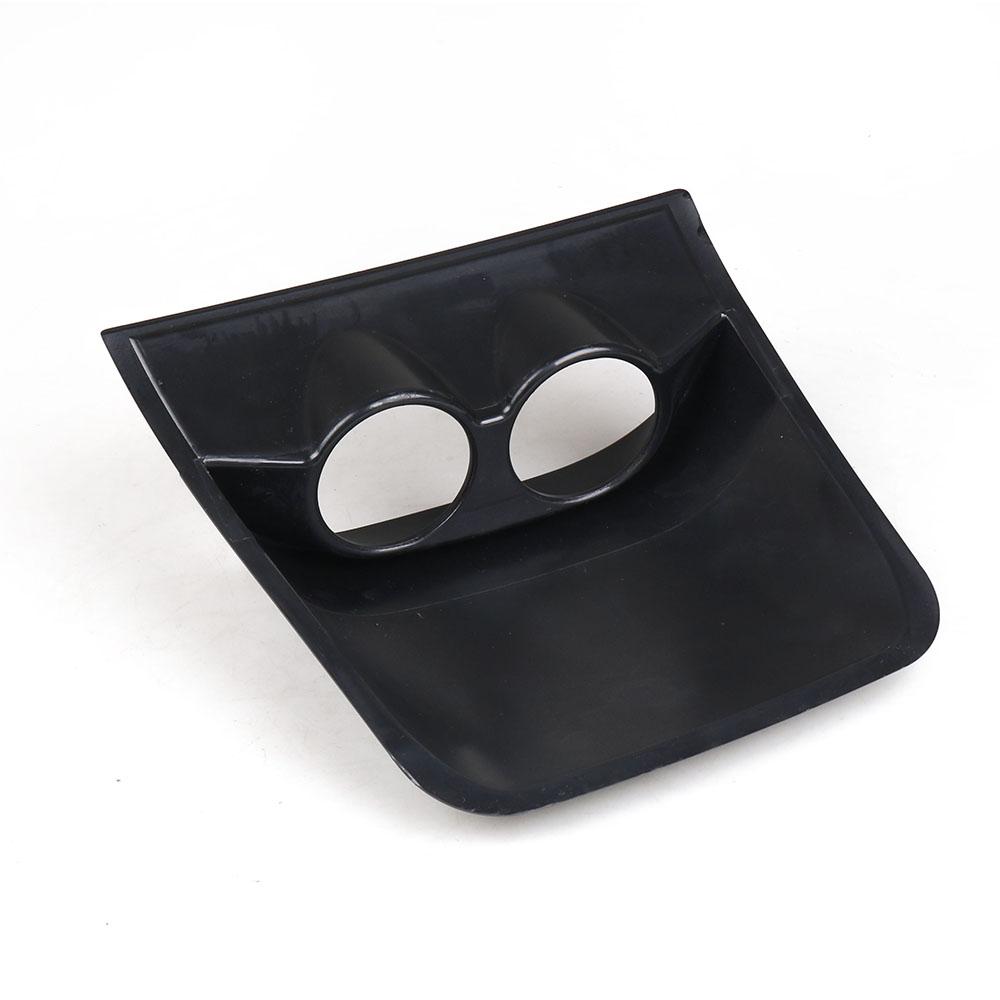 Universal Black Carbon Fiber 2 Inch 52mm Dash Board Dual Triple Gauge Pod Color Gauge Holder Mount Holder