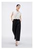 OL Texture Commuter Nine-point Wide Leg Casual Pants for Women