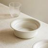 Matte Thick Ceramic Bowl Western Dessert Bowl Salad Bowl Concept Bowl Household Tableware Bowl Breakfast Noodle Bowl