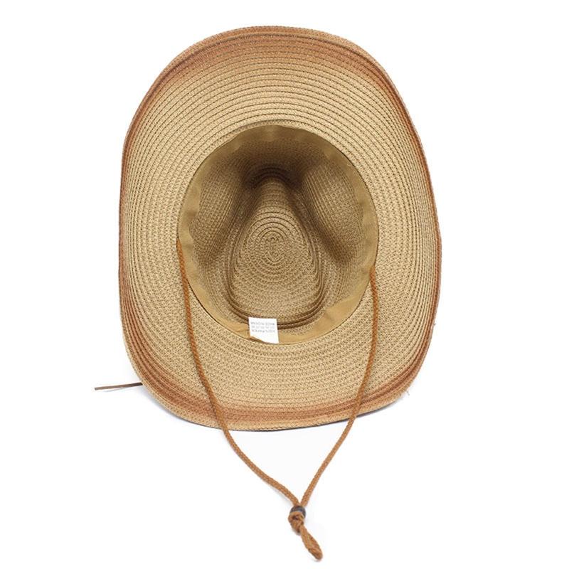 Trendy Unisex Fashion Summer Casual Fashion Beach for Sun Straw Panama Jazz Hat