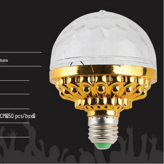 Golden Little Magic Ball Colorful Atmosphere Light - Night Light Lantern for KTV