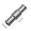12mm Inline One Way Non Return Check Valve Fuel Water Gas Air Vacuum Aluminum Valve