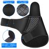 COOWOO Bicycle Saddle Extra Thick Memory Foam Saddle Cushion for Comfortable Shock and Reflective Strips for Road Mountain and Cross Bikes Cover,