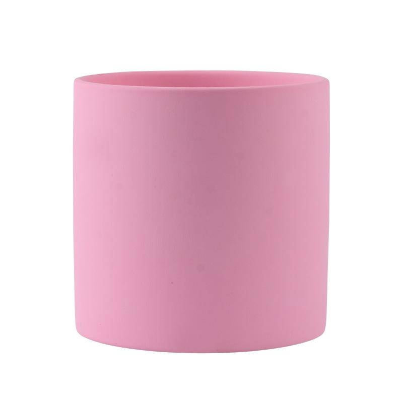 Maceta nórdica Ins minimalista de cerámica estilo Morandi, maceta para plantas verdes suculentas, plato de rosa verde personalizado moderno