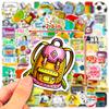 100 PCS Teacher's Day Stickers - School Theme Decals for Notebooks, Luggage, Gifts