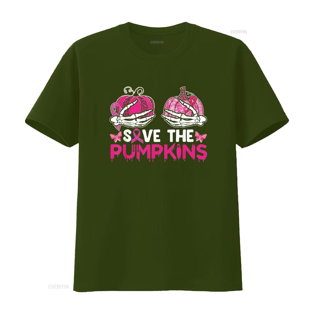 Womens Save The Pumpkins Breast Cancer Awareness Halloween Costume T Shirt Black 2X Large vintage Washed Soft Casual Stylish