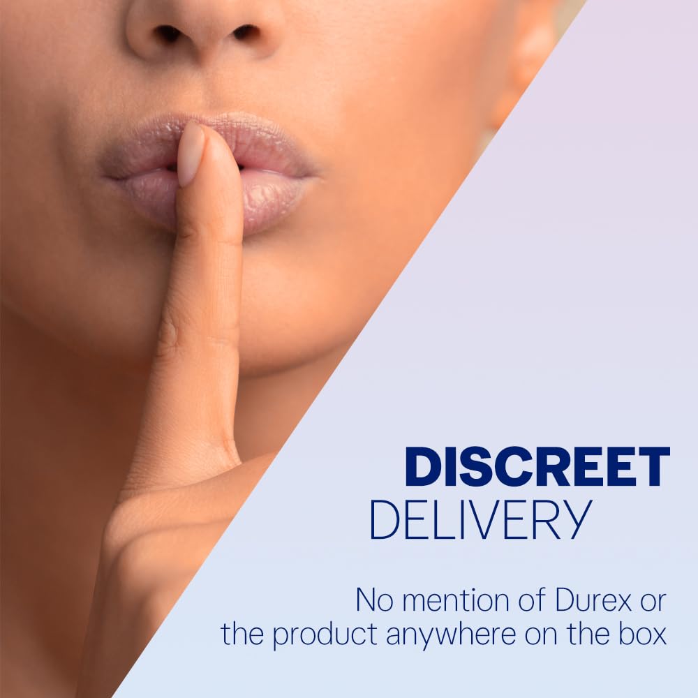 Durex Preservativos Invisíveis | Preservativo Ultrafino,10 unidades