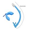 Flexible Rolls Up Snorkel Silicone Folding Snorkel with Compacts Storage Case Freediving & Snorkeling Snorkel Easy Use